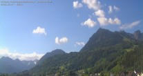 Archived image Webcam View of the Bazora in Gurtis from Frastanz 07:00