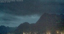 Archiv Foto Webcam Ausblick von Frastanz aus auf die Bazora in Gurtis 21:00
