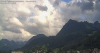 Archived image Webcam View of the Bazora in Gurtis from Frastanz 17:00