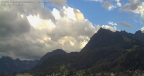 Archiv Foto Webcam Ausblick von Frastanz aus auf die Bazora in Gurtis 17:00