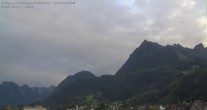 Archived image Webcam View of the Bazora in Gurtis from Frastanz 17:00
