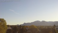 Archived image Webcam View from Feldkirch over the Rhine Valley to the Hohe Kugel 06:00