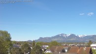 Archived image Webcam View from Feldkirch over the Rhine Valley to the Hohe Kugel 15:00