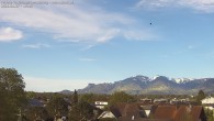 Archived image Webcam View from Feldkirch over the Rhine Valley to the Hohe Kugel 17:00