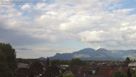 Archiv Foto Webcam Ausblick von Feldkirch über das Rheintal auf die Hohe Kugel 17:00