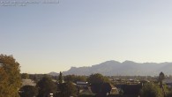 Archived image Webcam View from Feldkirch over the Rhine Valley to the Hohe Kugel 07:00