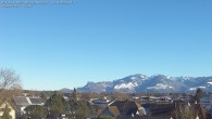 Archived image Webcam View from Feldkirch over the Rhine Valley to the Hohe Kugel 09:00