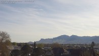 Archived image Webcam View from Feldkirch over the Rhine Valley to the Hohe Kugel 07:00