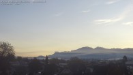 Archived image Webcam View from Feldkirch over the Rhine Valley to the Hohe Kugel 05:00