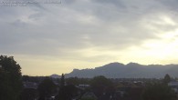 Archived image Webcam View from Feldkirch over the Rhine Valley to the Hohe Kugel 05:00