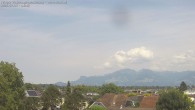 Archived image Webcam View from Feldkirch over the Rhine Valley to the Hohe Kugel 13:00