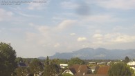 Archived image Webcam View from Feldkirch over the Rhine Valley to the Hohe Kugel 17:00