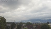 Archived image Webcam View from Feldkirch over the Rhine Valley to the Hohe Kugel 06:00