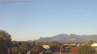 Archived image Webcam View from Feldkirch over the Rhine Valley to the Hohe Kugel 17:00