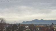 Archived image Webcam View from Feldkirch over the Rhine Valley to the Hohe Kugel 13:00
