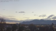 Archived image Webcam View from Feldkirch over the Rhine Valley to the Hohe Kugel 06:00