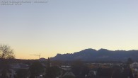Archived image Webcam View from Feldkirch over the Rhine Valley to the Hohe Kugel 06:00