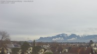 Archived image Webcam View from Feldkirch over the Rhine Valley to the Hohe Kugel 13:00
