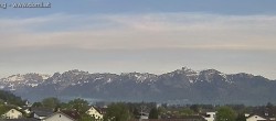 Archived image Webcam View over Gisingen to Hoher Kasten 05:00