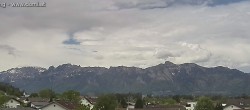 Archived image Webcam View over Gisingen to Hoher Kasten 13:00