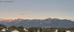 Archived image Webcam View over Gisingen to Hoher Kasten 06:00