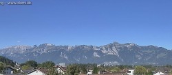 Archived image Webcam View over Gisingen to Hoher Kasten 09:00