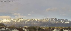 Archiv Foto Webcam Ausblick über Gisingen auf Hohen Kasten 07:00