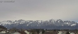 Archiv Foto Webcam Ausblick über Gisingen auf Hohen Kasten 09:00