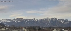 Archived image Webcam View over Gisingen to Hoher Kasten 09:00