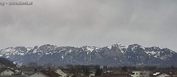 Archived image Webcam View over Gisingen to Hoher Kasten 13:00