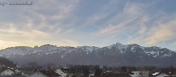 Archiv Foto Webcam Ausblick über Gisingen auf Hohen Kasten 15:00