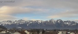 Archiv Foto Webcam Ausblick über Gisingen auf Hohen Kasten 07:00