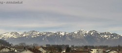 Archived image Webcam View over Gisingen to Hoher Kasten 11:00