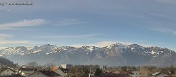 Archived image Webcam View over Gisingen to Hoher Kasten 13:00