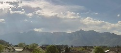 Archived image Webcam View over Gisingen to Hoher Kasten 15:00