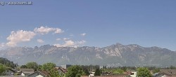 Archiv Foto Webcam Ausblick über Gisingen auf Hohen Kasten 11:00
