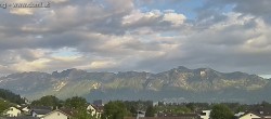 Archiv Foto Webcam Ausblick über Gisingen auf Hohen Kasten 06:00