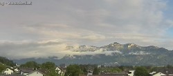 Archiv Foto Webcam Ausblick über Gisingen auf Hohen Kasten 05:00