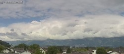 Archiv Foto Webcam Ausblick über Gisingen auf Hohen Kasten 09:00