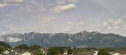 Archiv Foto Webcam Ausblick über Gisingen auf Hohen Kasten 09:00