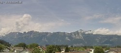 Archiv Foto Webcam Ausblick über Gisingen auf Hohen Kasten 11:00