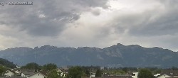 Archiv Foto Webcam Ausblick über Gisingen auf Hohen Kasten 09:00