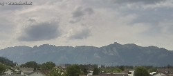 Archiv Foto Webcam Ausblick über Gisingen auf Hohen Kasten 13:00