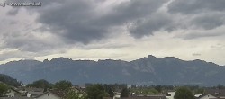 Archiv Foto Webcam Ausblick über Gisingen auf Hohen Kasten 15:00