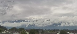 Archiv Foto Webcam Ausblick über Gisingen auf Hohen Kasten 13:00