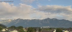 Archiv Foto Webcam Ausblick über Gisingen auf Hohen Kasten 05:00