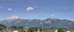 Archiv Foto Webcam Ausblick über Gisingen auf Hohen Kasten 09:00
