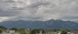 Archiv Foto Webcam Ausblick über Gisingen auf Hohen Kasten 13:00