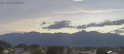 Archiv Foto Webcam Ausblick über Gisingen auf Hohen Kasten 19:00