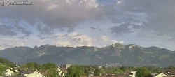 Archiv Foto Webcam Ausblick über Gisingen auf Hohen Kasten 05:00